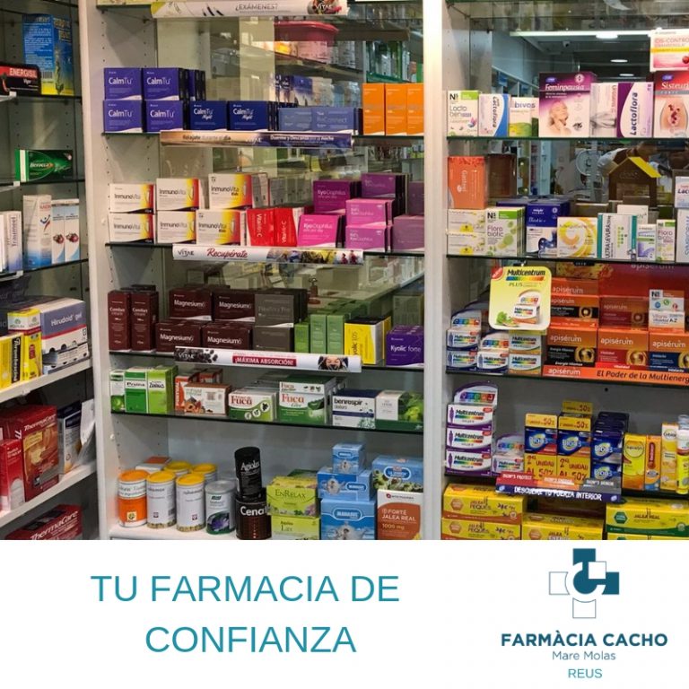 Bienvenido a TU farmacia de confianza en Reus Farmacia Cacho